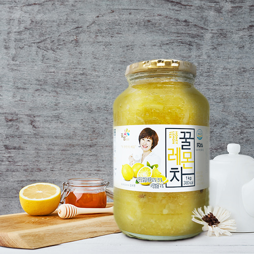 [꽃샘] 꿀 레몬차 1kg